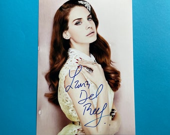 Lana Del Rey signed photo authentic autograph with COA