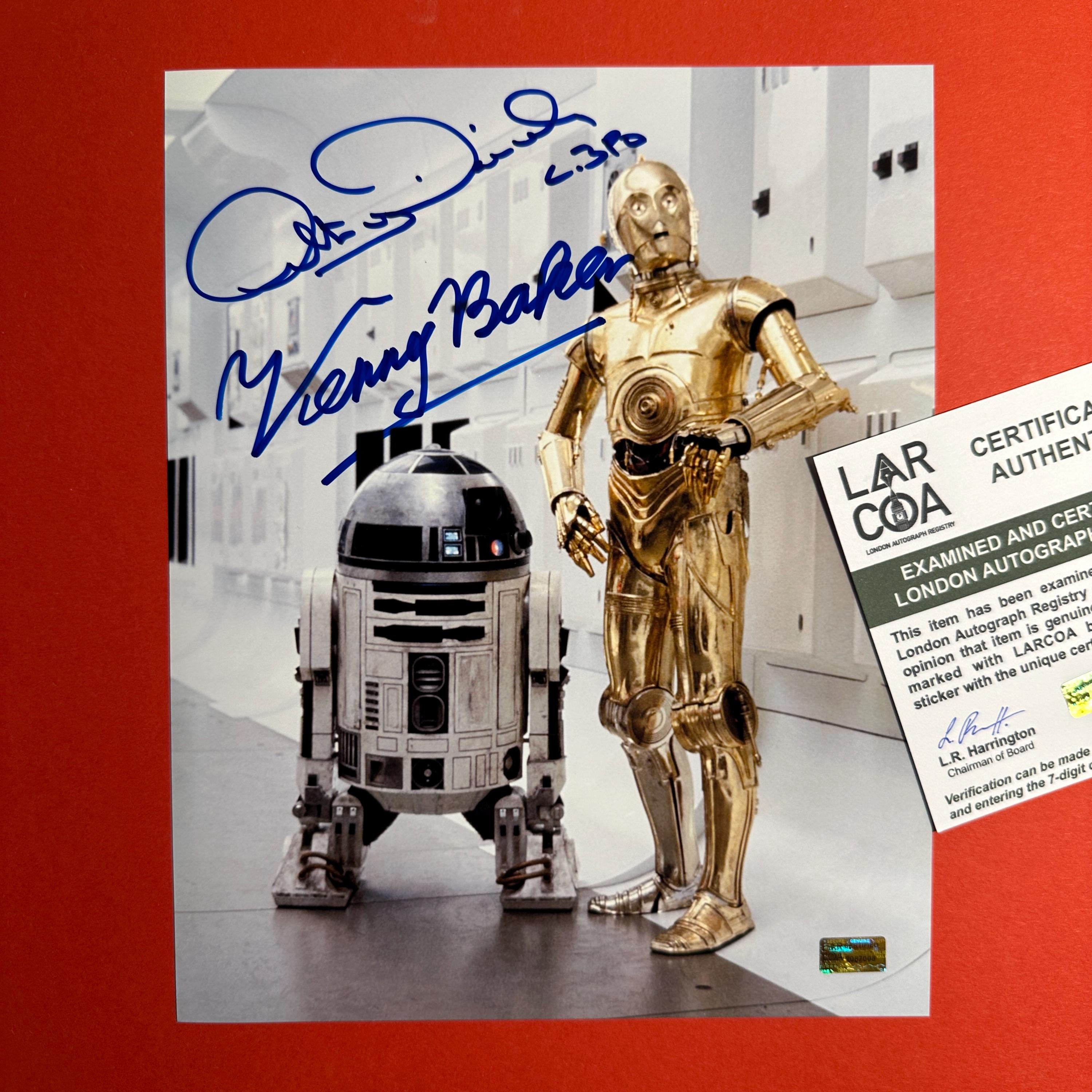 Kenny Baker Signed - Etsy