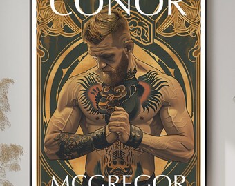 CONOR MCGREGOR - Fine Art Collectible Print Poster Limited 1 of 1000 A1