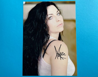 Amy Lee - Evanescence signed photo authentic autograph with COA