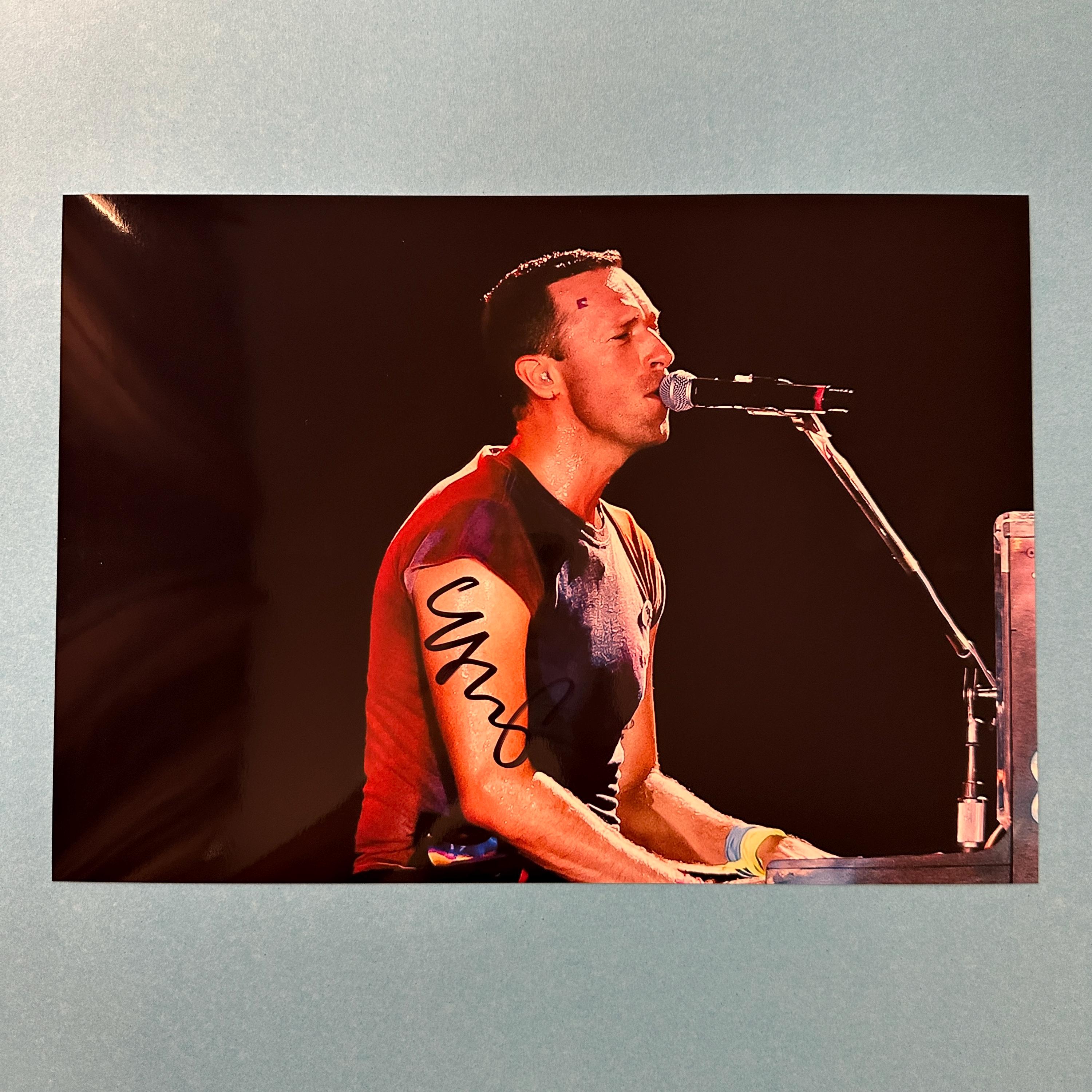Chris martin autograph - Etsy 日本
