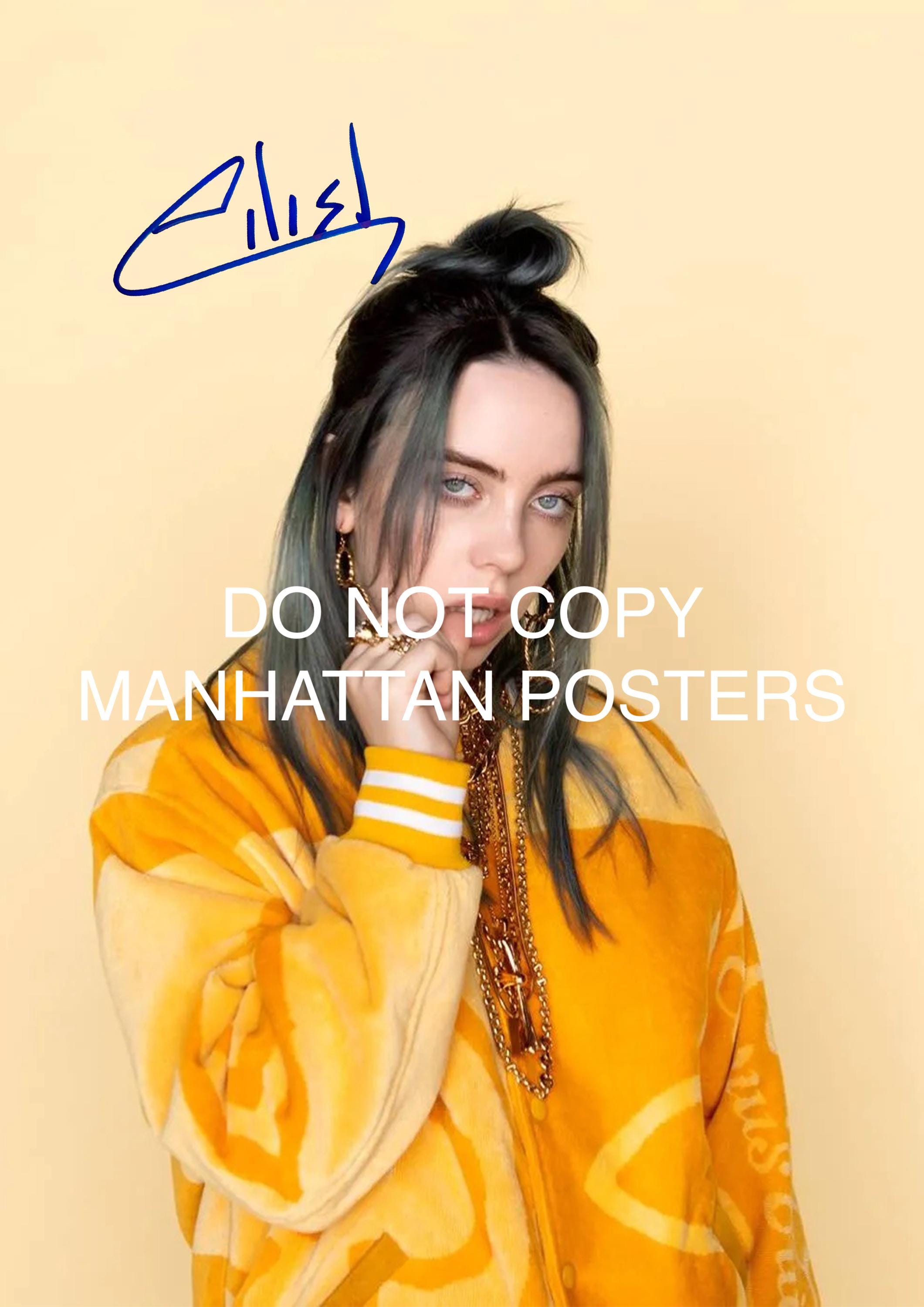 Billie eilish autograph - Etsy 日本