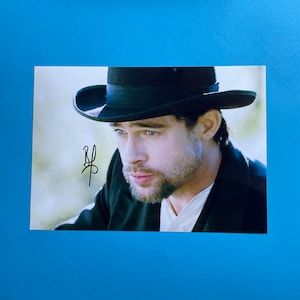 Brad Pitt signed photo authentic autograph with COA