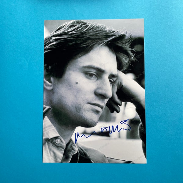 Robert De Niro signed photo authentic autograph with COA