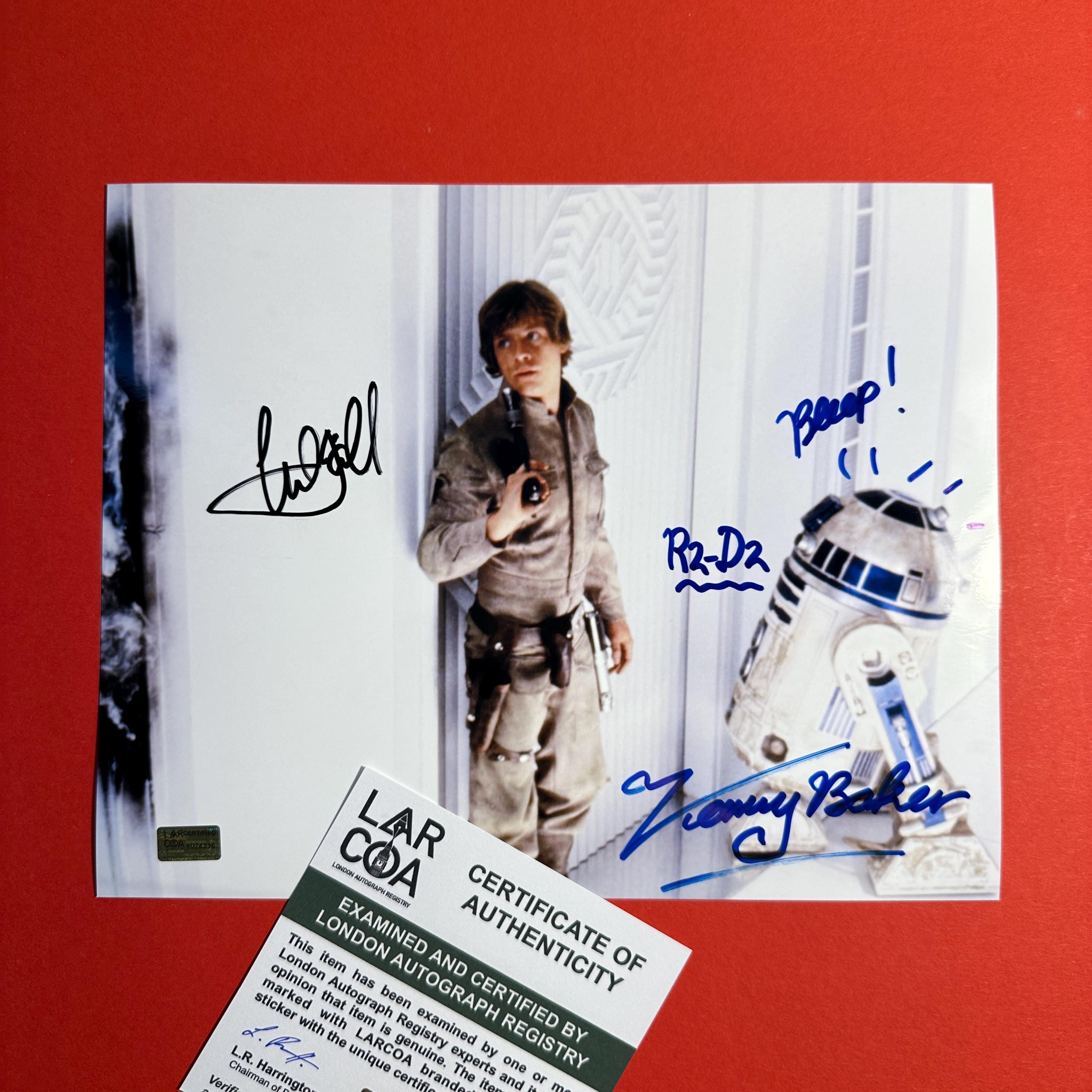 Kenny Baker Signed - Etsy