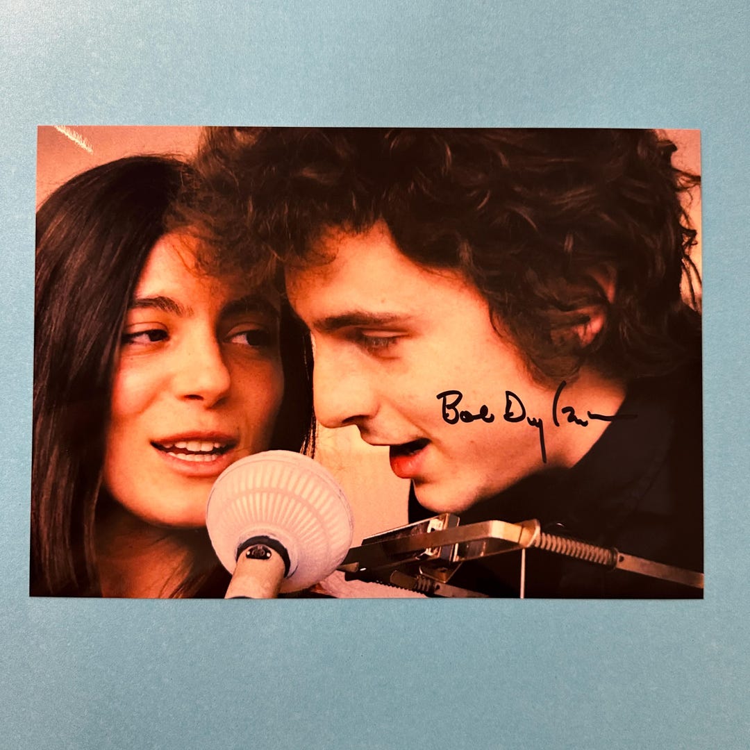 BOB DYLAN Signed Autographed Photo album cover pic COA Hologram