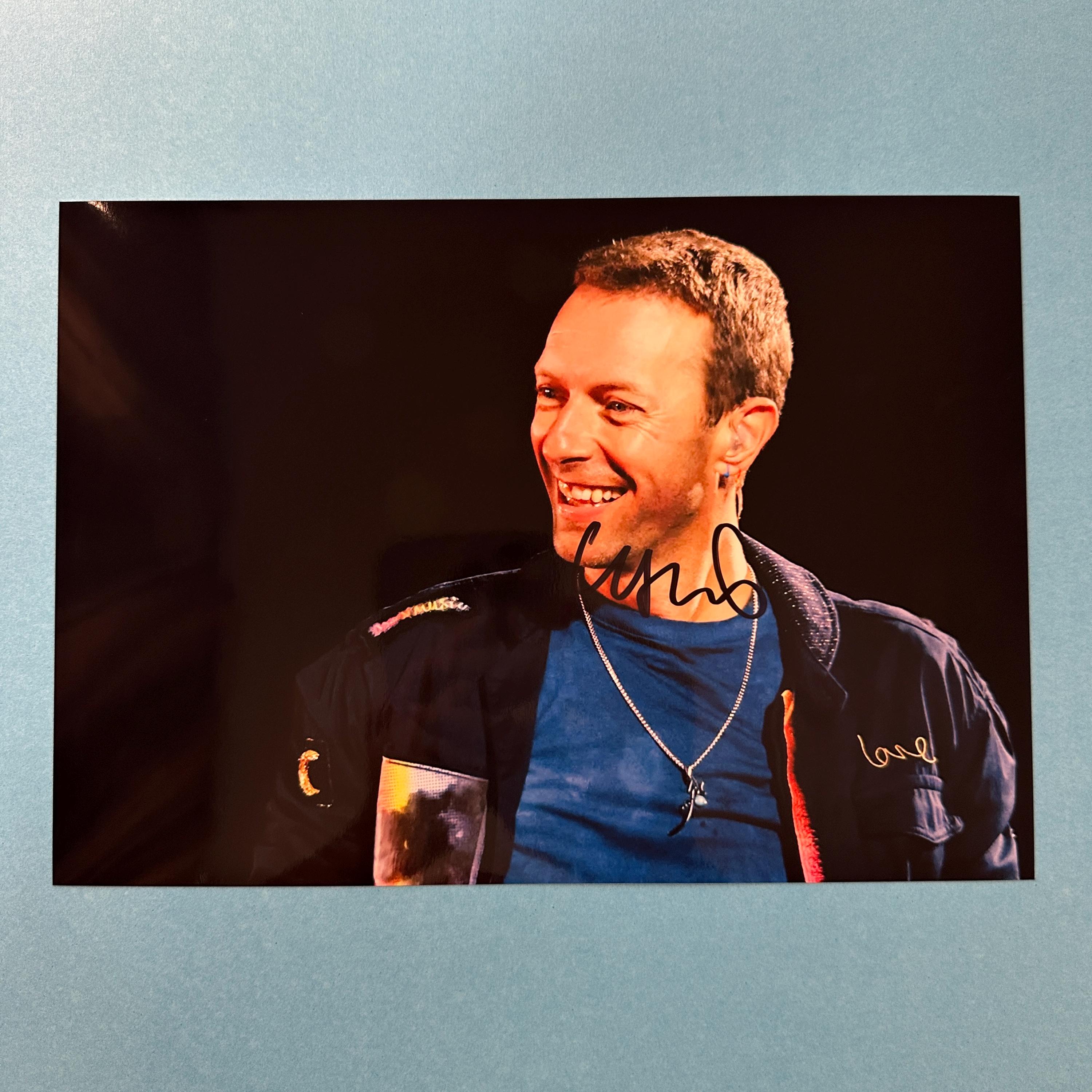 Chris martin autograph - Etsy 日本