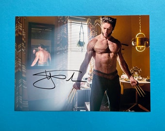 Hugh Jackman signed photo authentic autograph with COA