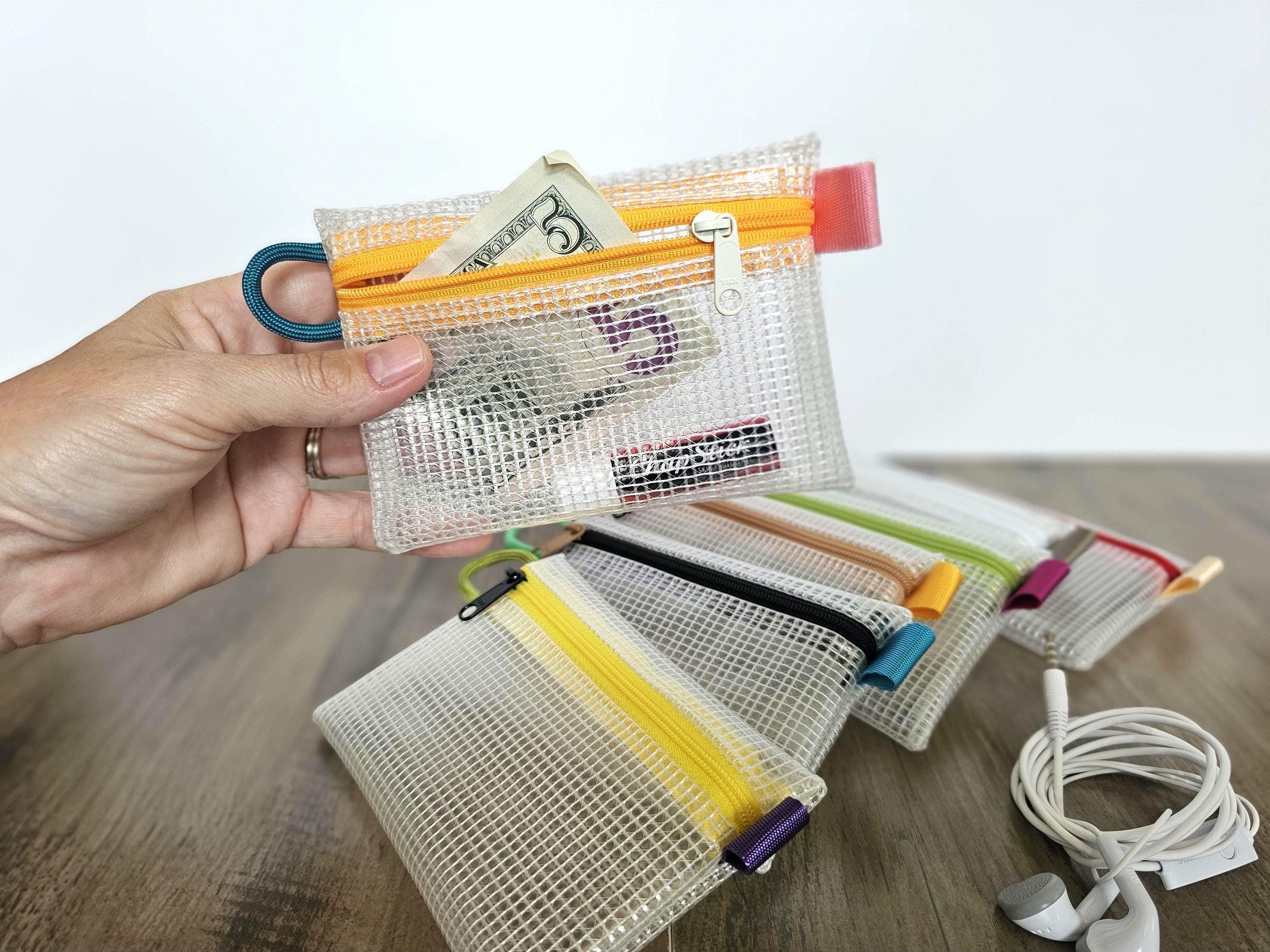 Small Clear Zipper Pouch – Transparent Travel Case & Everyday