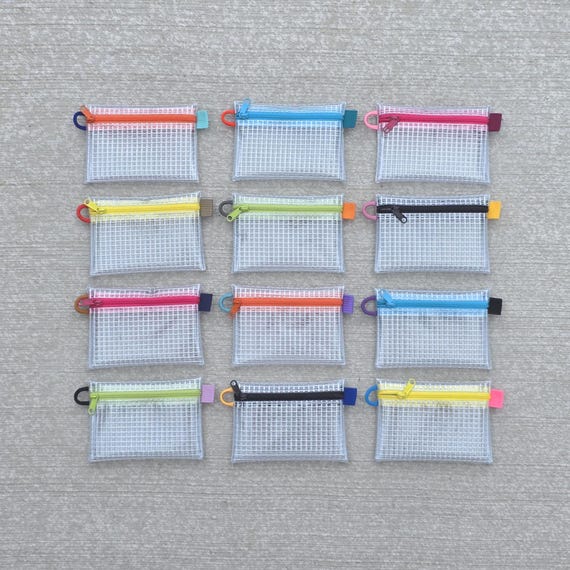 Small Clear Zipper Pouch – Transparent Travel Case & Everyday