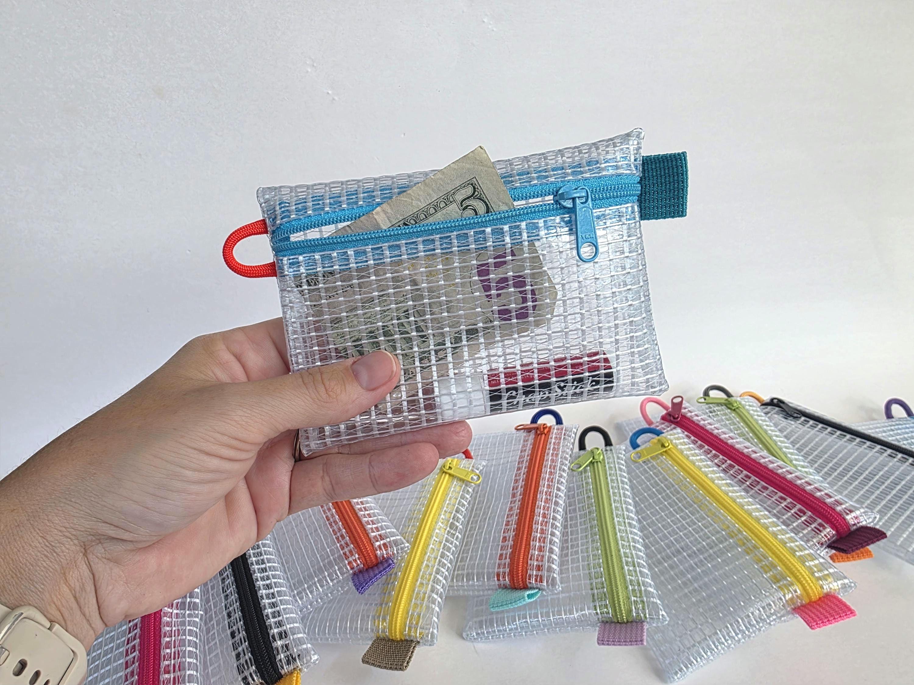 Small Clear Zipper Pouch – Transparent Travel Case & Everyday