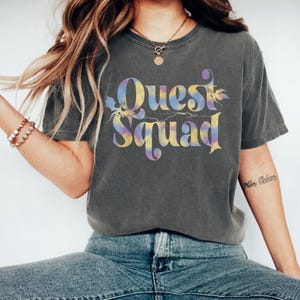 Quest Squad Onyx Storm Shirt, Onyx Storm Shirt, Fourth Wing Tee,Basgiath War College, Dragon Rider, Bookish Gift, Comfort Colors Tee ALC2081
