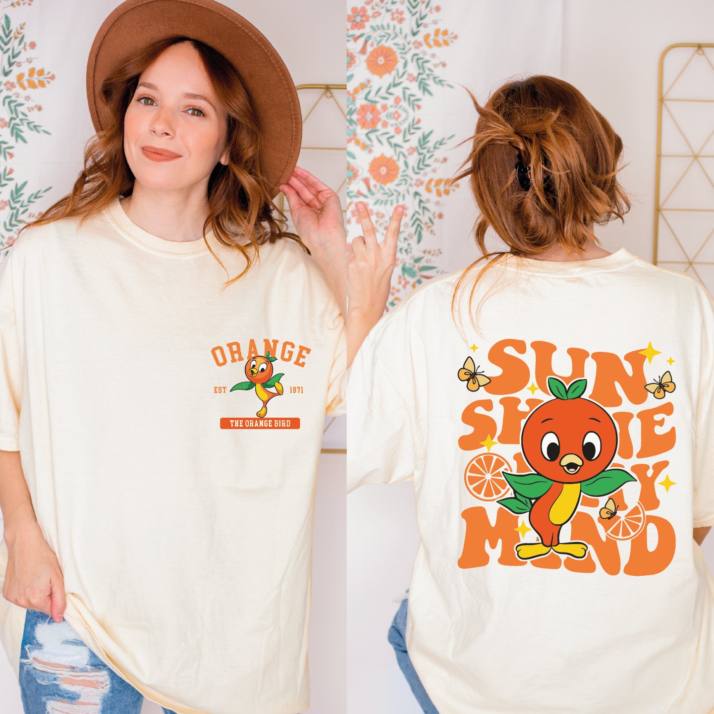Orange Bird Sunshine Shirt, Orange Bird Shirt, Disney Orange Bird Shirt, Summer Vacation Shirt, Hello Sunshine Shirt, Summer Shirt