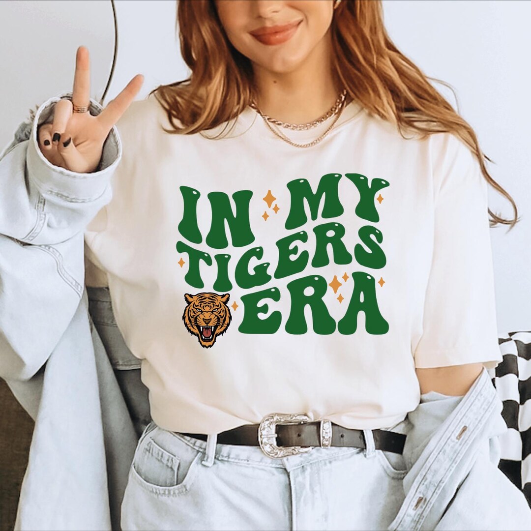 BRAVE SPIRIT TIGER TEE - BLACK