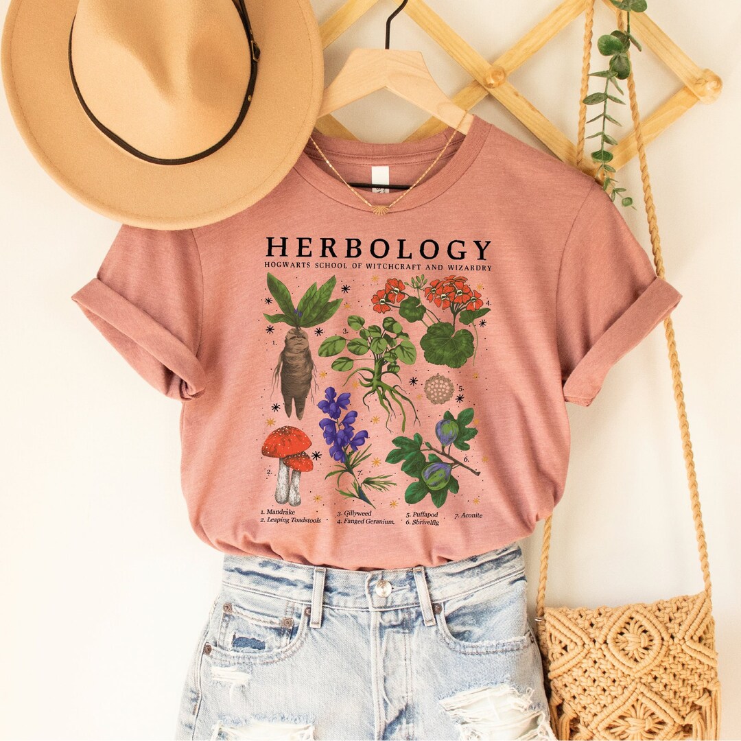 Herbology Shirt, Herbology Plants Shirt, Gift for Plant Lover