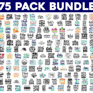 BEACH MEGA BUNDLE, 175 modèles, svg d'été, plage svg, svg plage vie, été svg, svg plage, Beach Babe svg, fichiers coupés cricut, silhouette