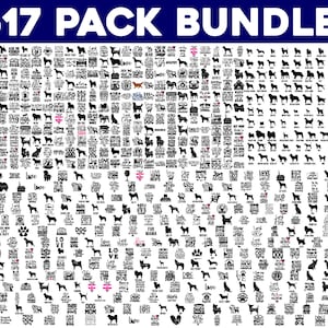HOND MEGA BUNDEL, 617 ontwerpen, hond SVG, hond SVG, bont moeder SVG, hond moeder SVG, hond Mama SVG, Paw Prints SVG, hondenliefhebber SVG, gesneden bestanden cricut