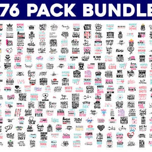 MEGA BUNDLE INFIRMIÈRE, 276 modèles, infirmière svg, svg citations d'infirmière, docteur svg, svg coeur d'infirmière, svg infirmière vie, fichiers coupés cricut, silhouette