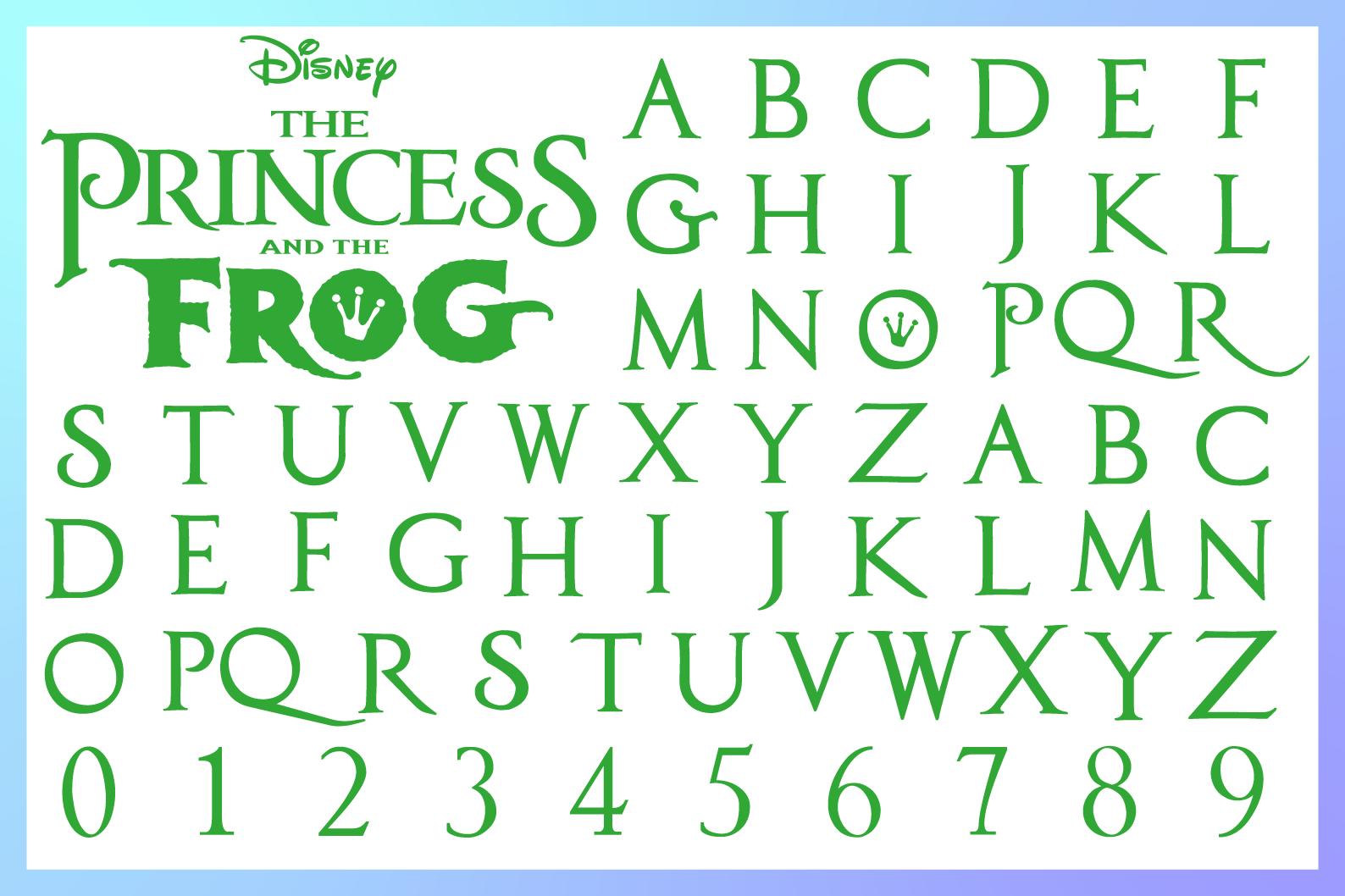 princess-and-the-frog-font-princess-and-the-frog-font-svg-princess