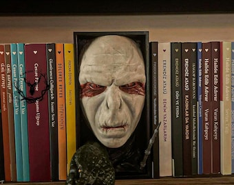 Voldemort / Figura de Estante / Cantinho de Livros / Coleção / Presente / 21 CM