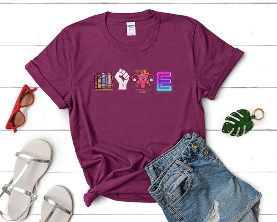 Vote Shirt, Banned Books Shirt, Reproductive Rights Tee, BLM Shirts, Political Activism Shirt, Pro Roe V Wade, Election Tshirts, LGBTQ Shirt