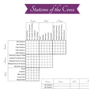 Stations of the Cross Logic Puzzle Printable Logic Puzzle Games