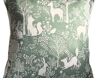 Woodland Animal, Print, Cushion Cover, 12”x12, Gift Idea,  **Last One **