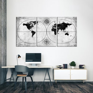 Weltkarte, große Landkarte, Weltkarte, Wandbild, Weltkarte, Wandbild, Weltkarte, Wandkunst, Haus, Büro, Wohnzimmer, Geschenk