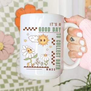 MDS Nurse Coffee Mug Gift for Minimum Data Set Coordinator Retro Ceramic Cup 15oz Nursing School Student Graduation Christmas / Birthday