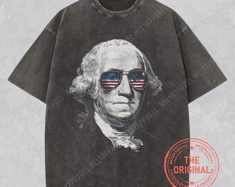George Washington-shirt 4 juli T-shirt VS 250 jaar patriottisch T-shirt Liberty Tee Semiquincentennial Freedom 250e verjaardag