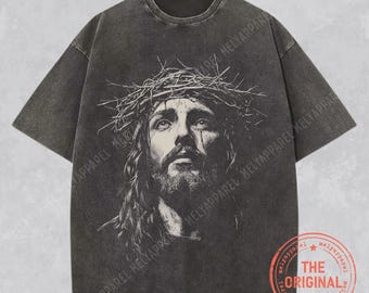Jesus Shirt Christian Streetwear Religious Gift for Him or Her Faith Apparel Comfort Colors Unisex Tee Jesus Christ Church Wear