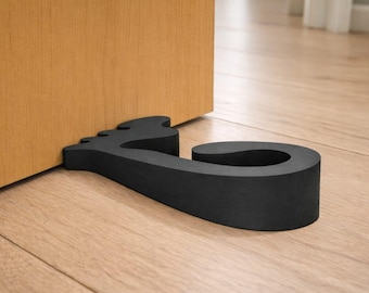 3D Printed Foot Door Stopper – Funny - Modern Heavy Duty Door Wedge – Quirky Home Decor Gift – Strong Floor Door Stop For Any Type Of Room