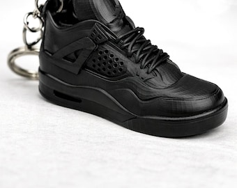 3D Printed Jordan IV Keychain – Mini Sneaker Keyring – Different Variety Of Colours – Trainer Charm – Gift for Sneaker Lovers And Kids