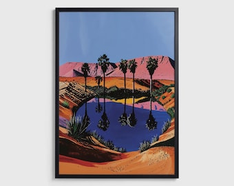 Oasis – Art Print Poster