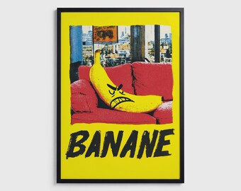 BANANE – Pop Art Poster