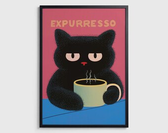 Expurresso – Art Print Poster
