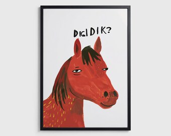 DIGIDIK? – Art Print Poster