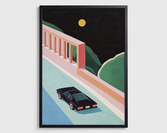 Not a Drift Car – Art Print Poster
