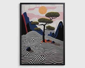 Contour – Art Print Poster