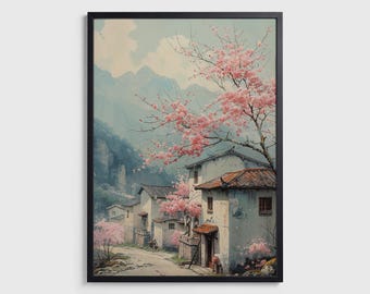 Sakuramachi – Art Print Poster