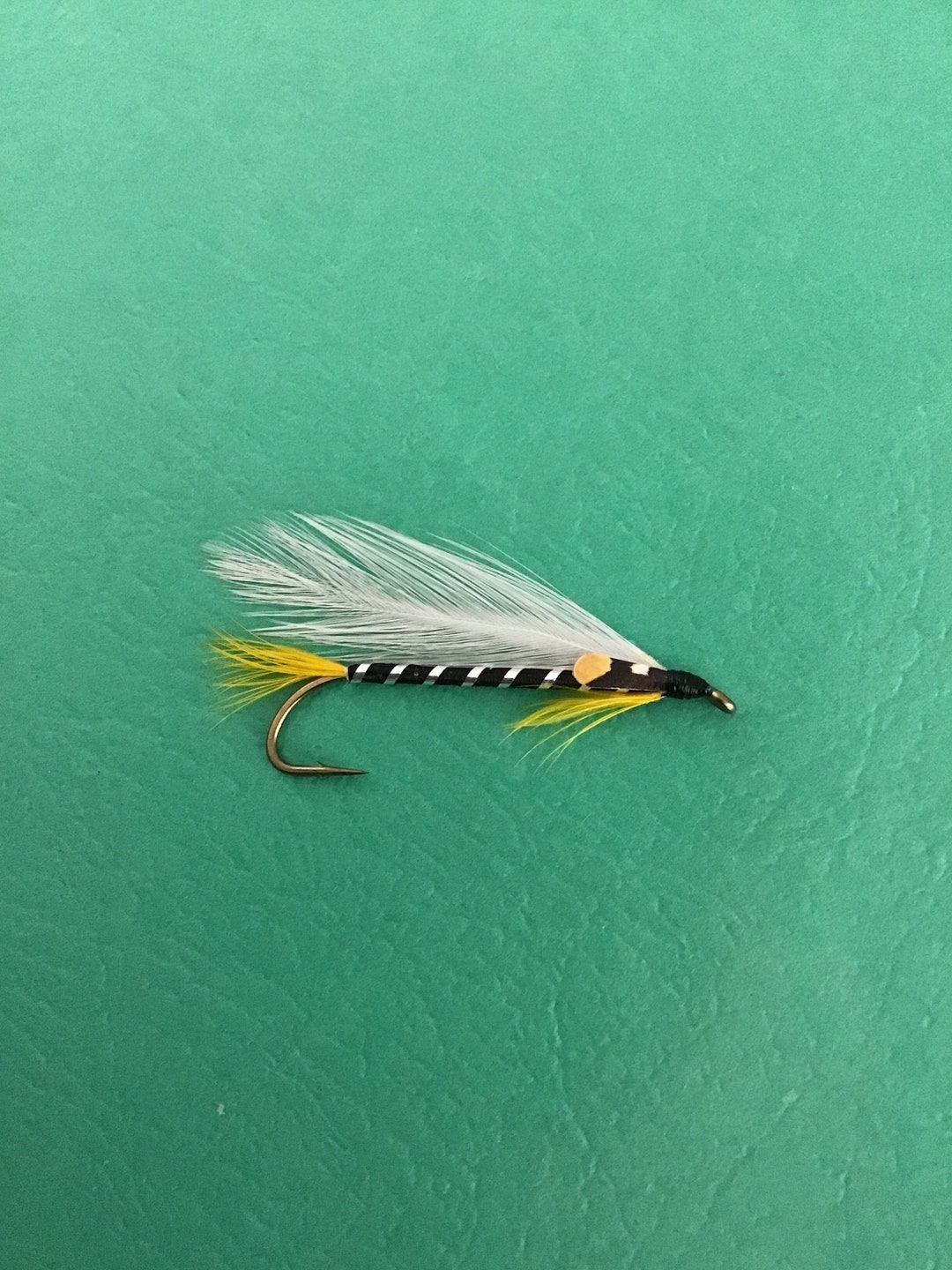 Black Ghost Streamer Flies. Size 4. Lot of 2 Etsy
