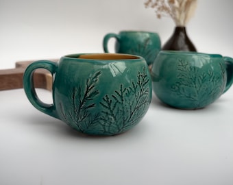 Handmade coffee tea cup Flora coffee mug tea cups small cup handmade mugs handmade cup 150ml gift for her handmade gift for women