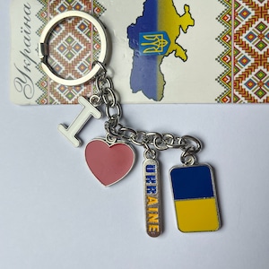 Ukrainian symbolic souvenirs, Ukrainian gifts, Ukrainian bracelets, tryzub, uk ukraine, keychain, keyring, presents Ukraine, gift Ukraine