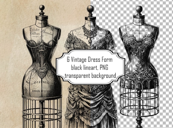 old fashioned dress forms Vintage Dress Form