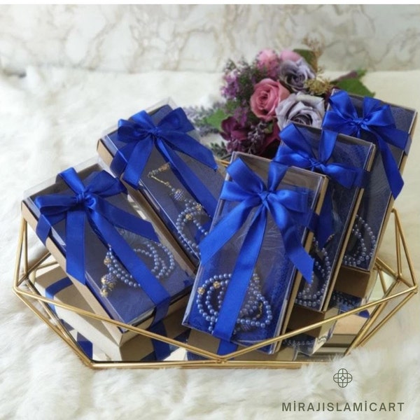 Scarf and Tasbeeh Set,Islamic Gift,Muslim Favors,Eid,Ramadan,Umrah,Wedding,Nikkah Favors,Cover,Hijab,Scarf,Specialized Kraft Box