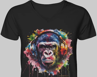 Jack Patburn Bio Shirt - Gorilla Painting