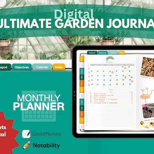 Ultimate garden journal for gardening planner journal for gardener notebook for garden planner