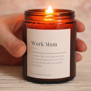 Work Mum Candle | Colleague Appreciation Gift