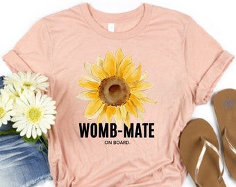 Wombmate Surrogate T-shirt, IVF, Surrogate Shirt, Surrogacy Shirt, Gestational Carrier Shirt