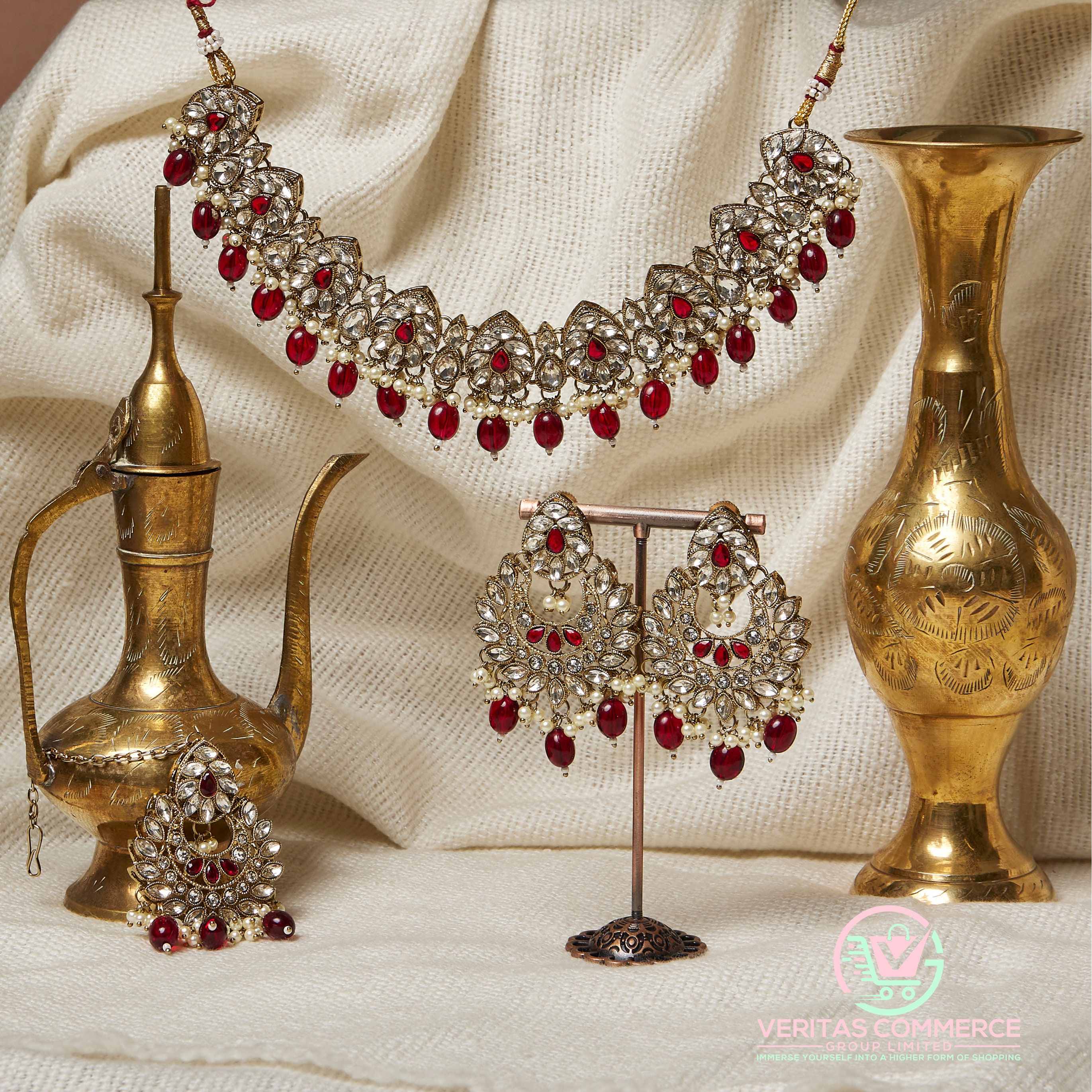 Kundan group jewellery best sale
